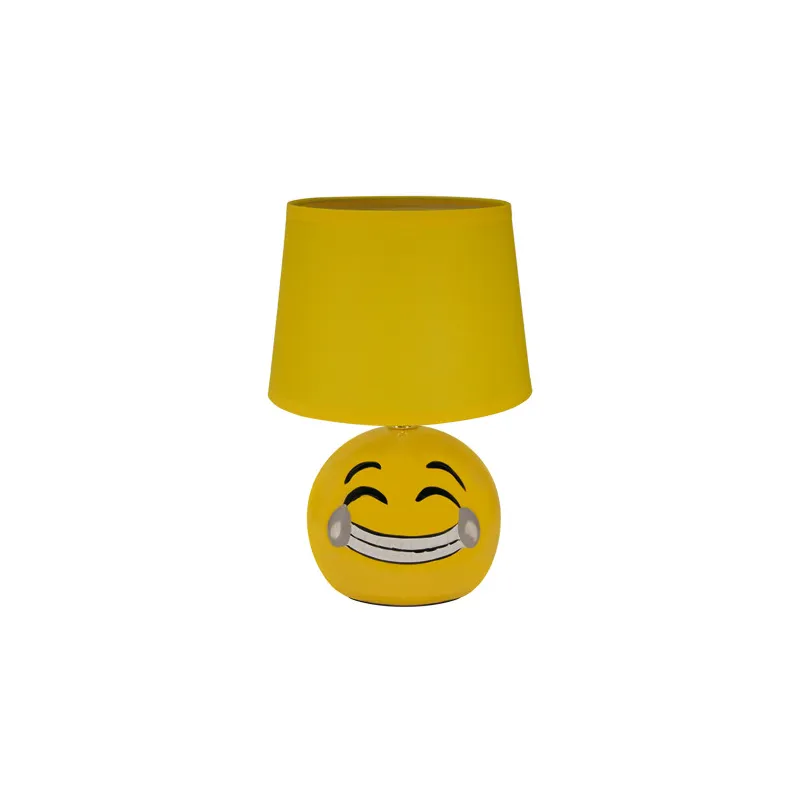 EMO E14 JAUNE Lampe à poser Fluo compact/LED - Pas cher