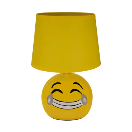 EMO E14 JAUNE Lampe à poser Fluo compact/LED - Pas cher