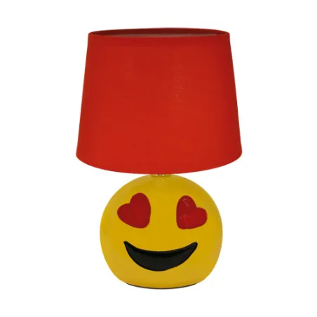 EMO E14 ROUGE Lampe à poser Fluo compact/LED - Pas cher