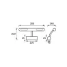 NADIA G9 CHROME MAT Luminaire décoratif  G9, inclus - Pas cher