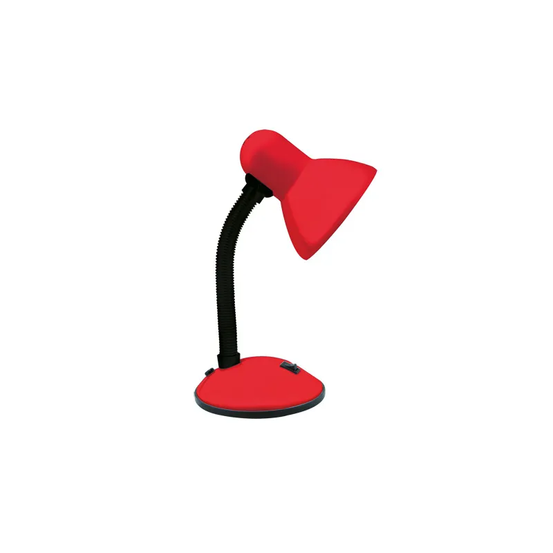 TOLA E27 ROUGE Lampe à poser Fluo compact/LED - Pas cher