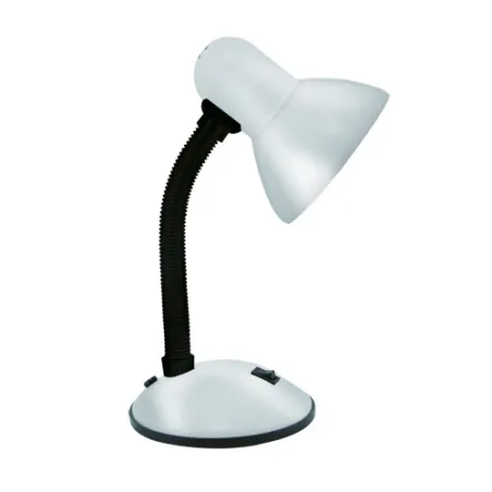 TOLA E27 SILVER Lampe à poser Fluo compact/LED - Pas cher