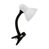 TOLA E27 BLANC CLIP Lampe à poser Fluo compact/LED - Pas cher