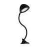 RONI LED NOIR CLIP Ampoule SMD LED. Lampe à poser SMD LED, inclus -...