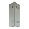 KELER 2xGU10 INOX Plafonnier GU10 - Pas cher