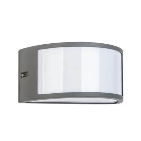 GRETA E27 GRIS FONCÉ Plafonnier Fluo compact/LED - Pas cher