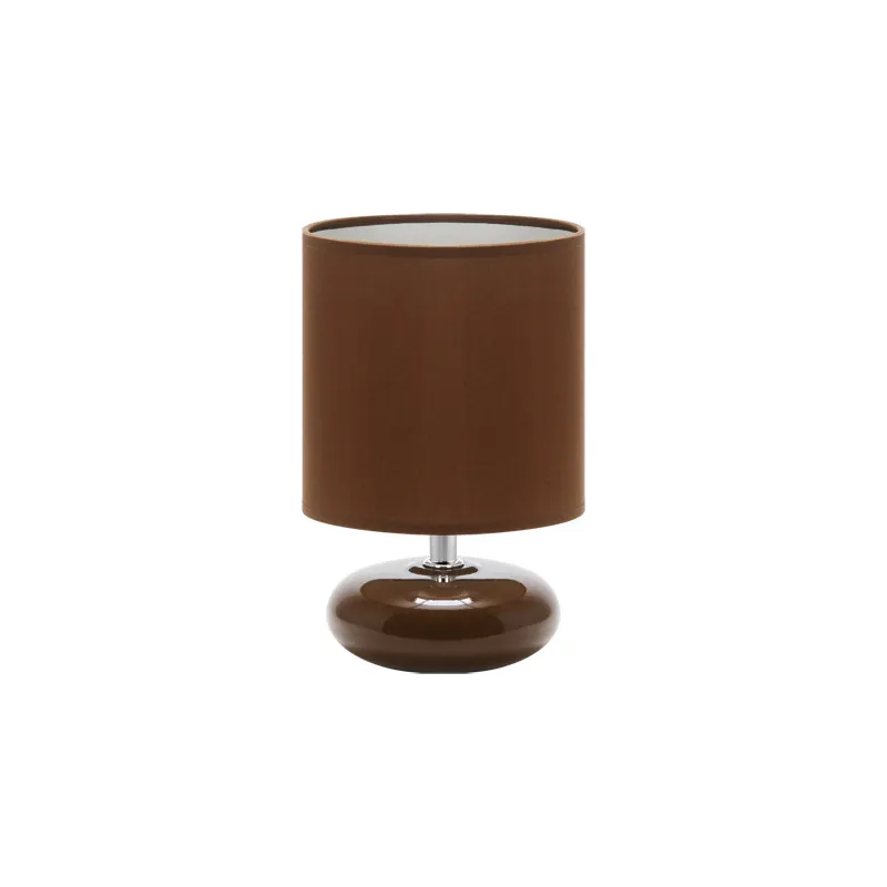 PATI E14 MARRON Lampe à poser Fluo compact/LED - Pas cher
