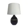 ROMA E14 NOIR Lampe à poser Fluo compact/LED - Pas cher
