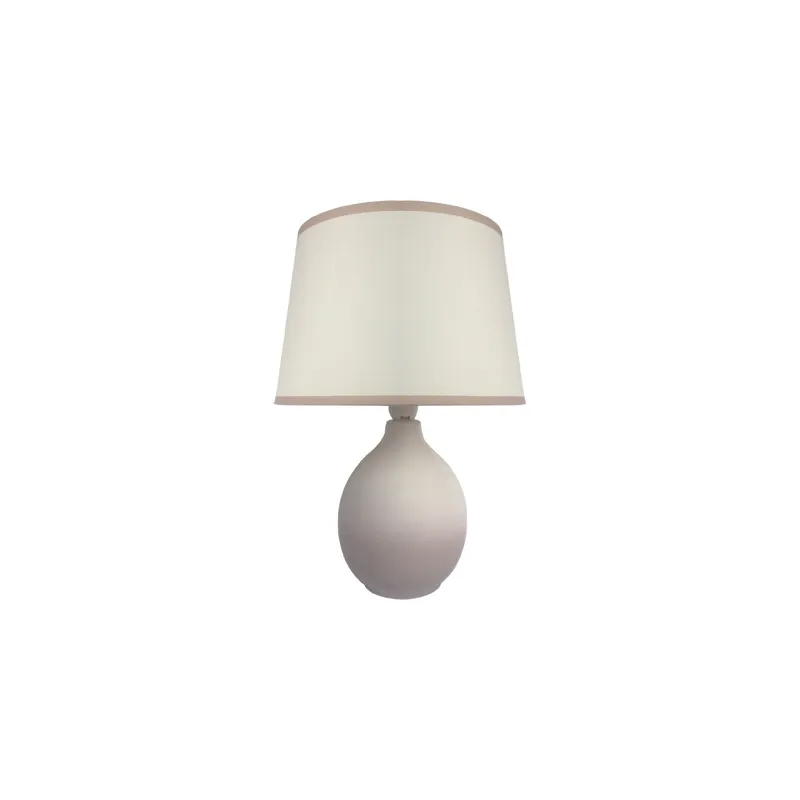 ROMA E14 GRIS Lampe à poser Fluo compact/LED - Pas cher