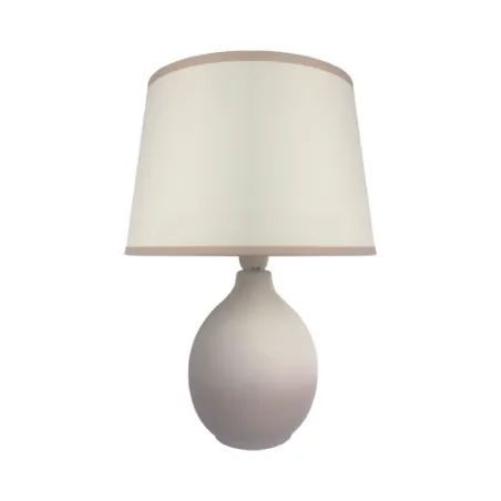 ROMA E14 GRIS Lampe à poser Fluo compact/LED - Pas cher