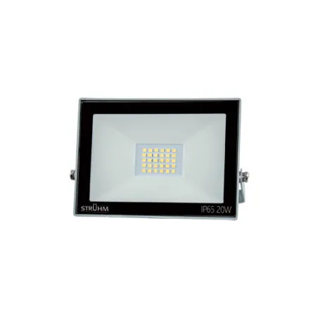 KROMA LED 20W GRIS 4500K Projecteur SMD LED SMD LED, inclus - Pas cher