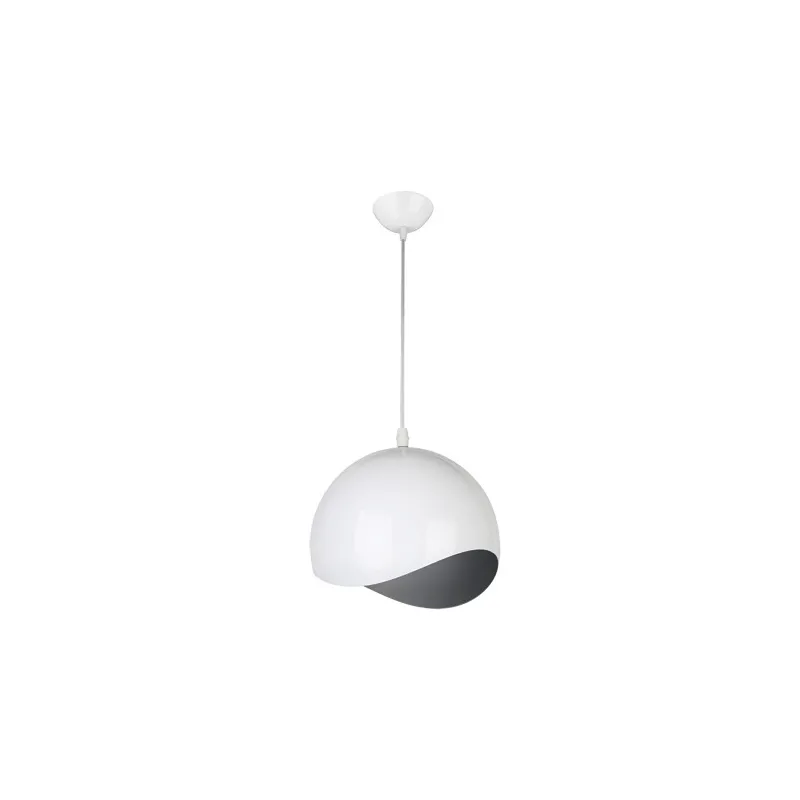 LAMIA BLANC Suspension Fluo compact/LED - Pas cher