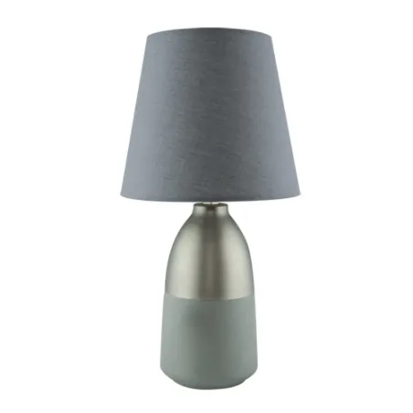 ANETA E14 GRIS Lampe à poser Fluo compact/LED - Pas cher