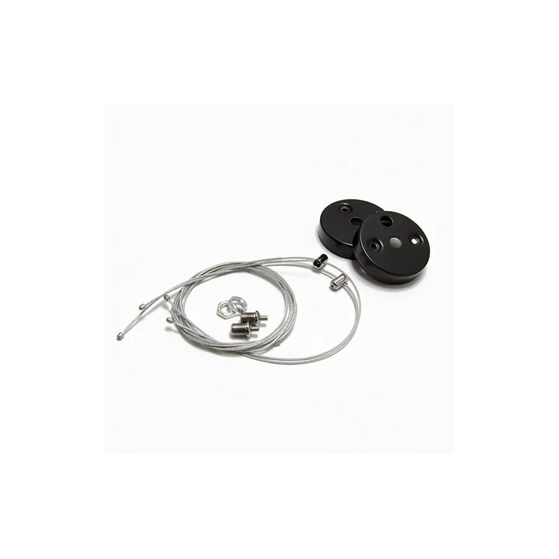 FLARA LED 45W NOIR 4000K Suspension SMD LED SMD LED, inclus - Pas cher
