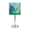 NUKA E14 BLEU Lampe à poser Fluo compact/LED - Pas cher
