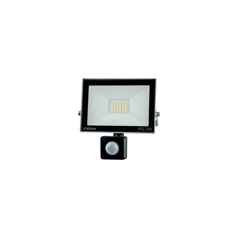 KROMA LED S 20W GRIS 6500K Projecteur SMD LED avec détecteur SMD LE...