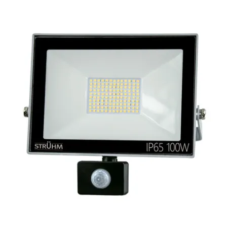KROMA LED S 100W GRIS 6500K Projecteur SMD LED avec détecteur SMD L...