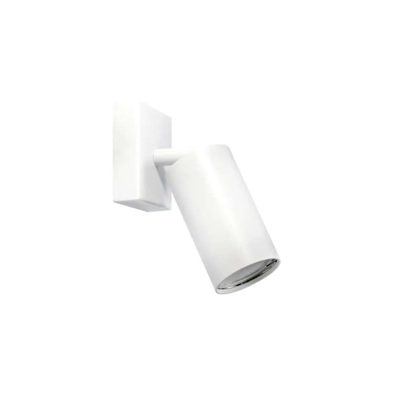 MANAM GU10 1D BLANC Applique / plafonnier GU10 - Pas cher