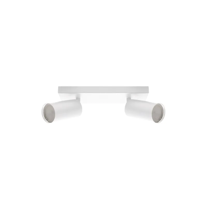 MANAM GU10 2L BLANC Applique / plafonnier GU10 - Pas cher
