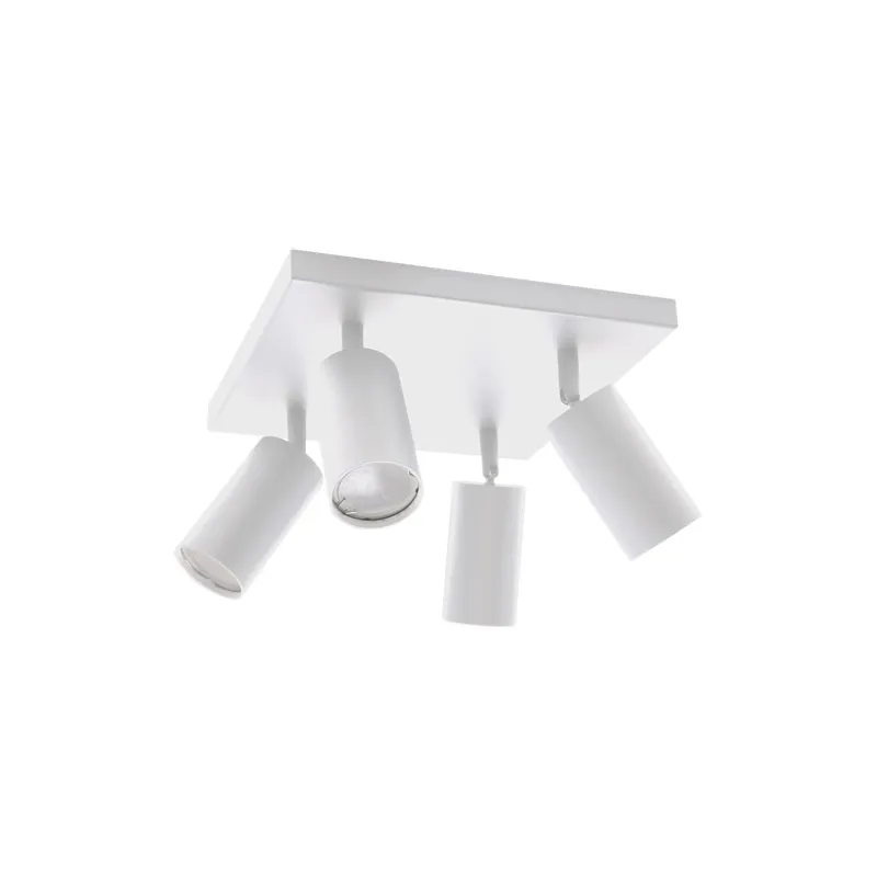 MANAM GU10 4D BLANC Applique / plafonnier GU10 - Pas cher