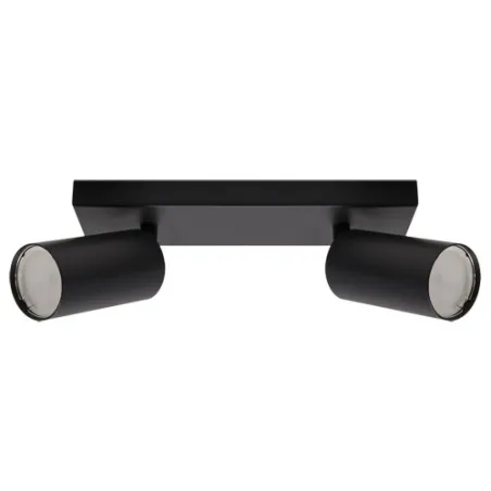 MANAM GU10 2L NOIR Applique / plafonnier GU10 - Pas cher