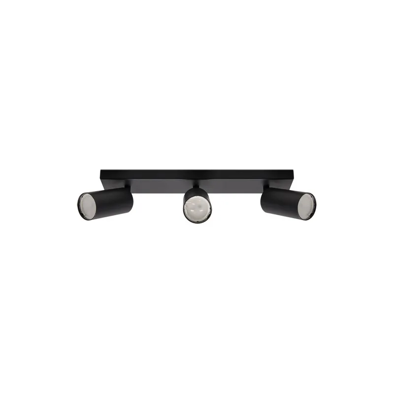 MANAM GU10 3L NOIR Applique / plafonnier GU10 - Pas cher