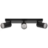 MANAM GU10 3L NOIR Applique / plafonnier GU10 - Pas cher
