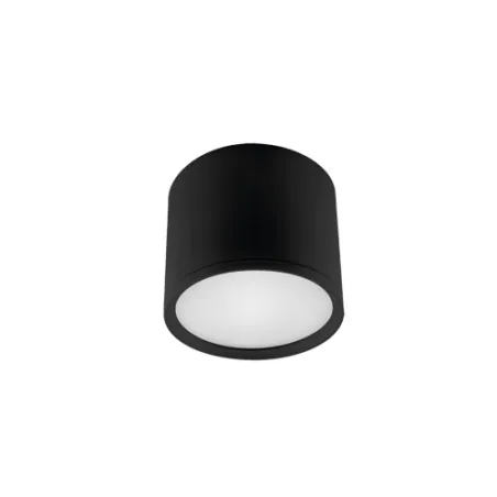 ROLEN LED 3W NOIR 4000K Plafonnier SMD LED SMD LED, inclus - Pas cher