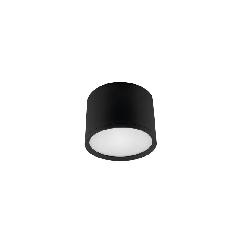 ROLEN LED 7W NOIR 4000K Plafonnier SMD LED SMD LED, inclus - Pas cher