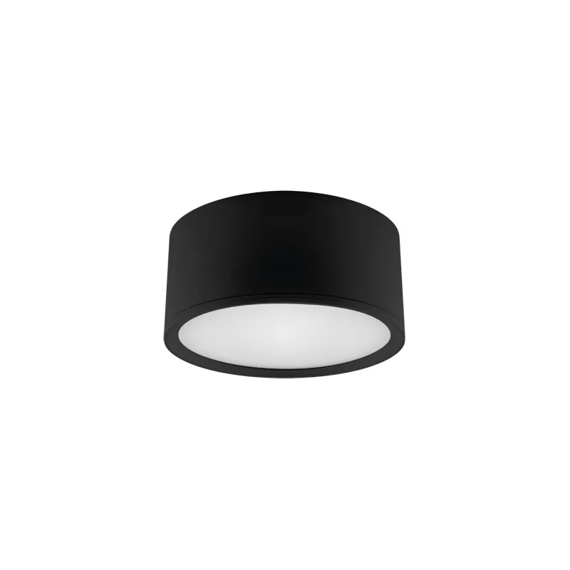 ROLEN LED 15W NOIR 4000K Plafonnier SMD LED SMD LED, inclus - Pas cher