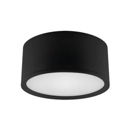 ROLEN LED 15W NOIR 4000K Plafonnier SMD LED SMD LED, inclus - Pas cher