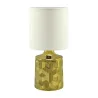 LINDA E14 GOLD/BLANC Lampe à poser Fluo compact/LED - Pas cher