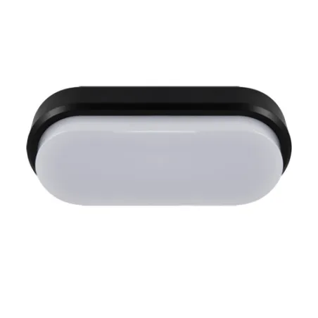 ARON LED L 12W NOIR 4000K Plafonnier LED SMD LED, inclus - Pas cher