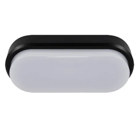 ARON LED L 18W NOIR 4000K Plafonnier LED SMD LED, inclus - Pas cher