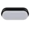 ARON LED L 18W NOIR 4000K Plafonnier LED SMD LED, inclus - Pas cher