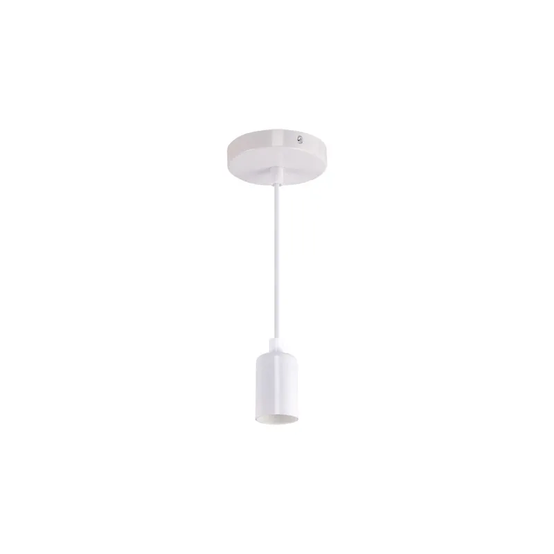 UNO E27 CLG BLANC Suspension Fluo compact/LED - Pas cher
