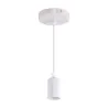 UNO E27 CLG BLANC Suspension Fluo compact/LED - Pas cher