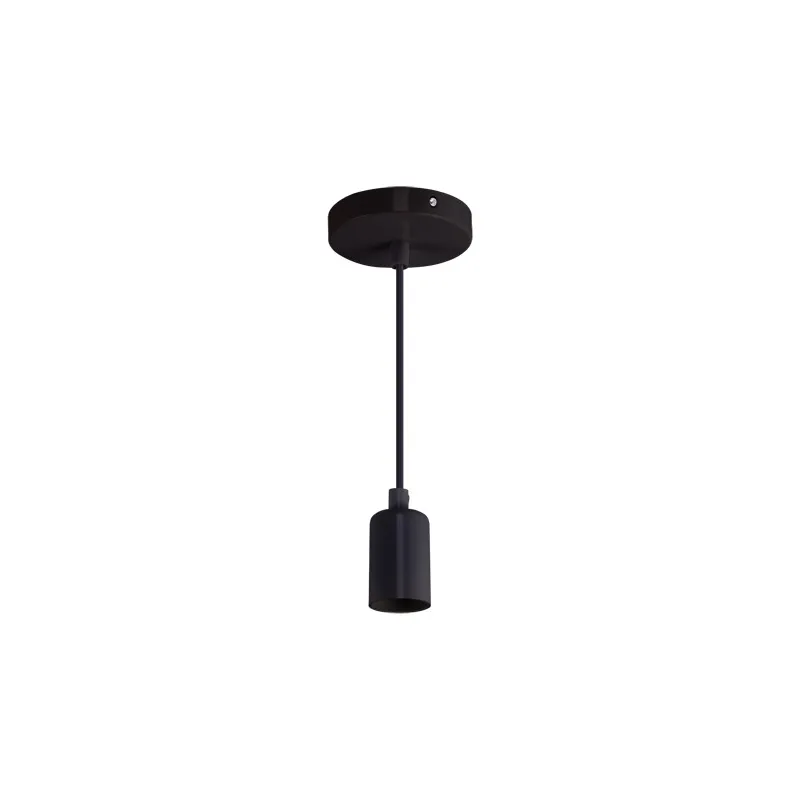 UNO E27 CLG NOIR Suspension Fluo compact/LED - Pas cher