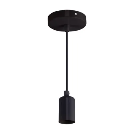 UNO E27 CLG NOIR Suspension Fluo compact/LED - Pas cher