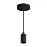 UNO E27 CLG NOIR Suspension Fluo compact/LED - Pas cher
