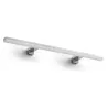 Applique led 12w 80cm Applique Salle de bain SLEET L ip44 chromé et verre 4000k