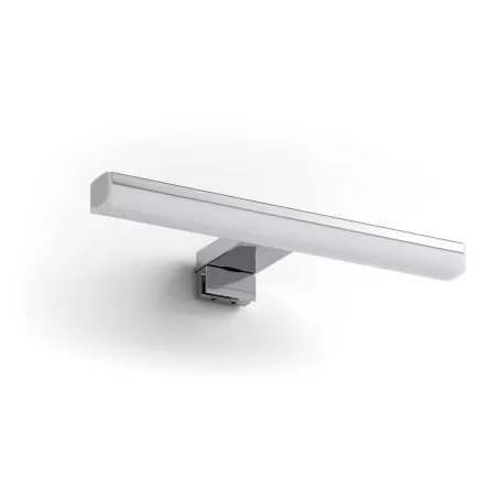 Applique led 6w Salle de bain SLEET S ip44 chromé et verre 3000k-4000k-5700k