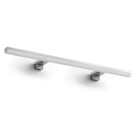 Applique led 12w 80cm Applique Salle de bain SLEET L ip44 chromé et verre 4000k