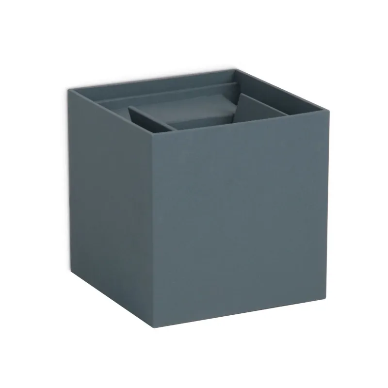 Applique murale BEAM-ip44 avec clapet ajustable grise 3000k