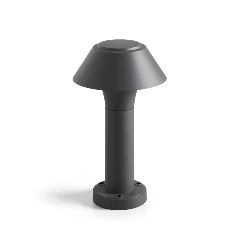 Borne extérieur 30cm-ip65 potelet gris 3000k 1680 lumens