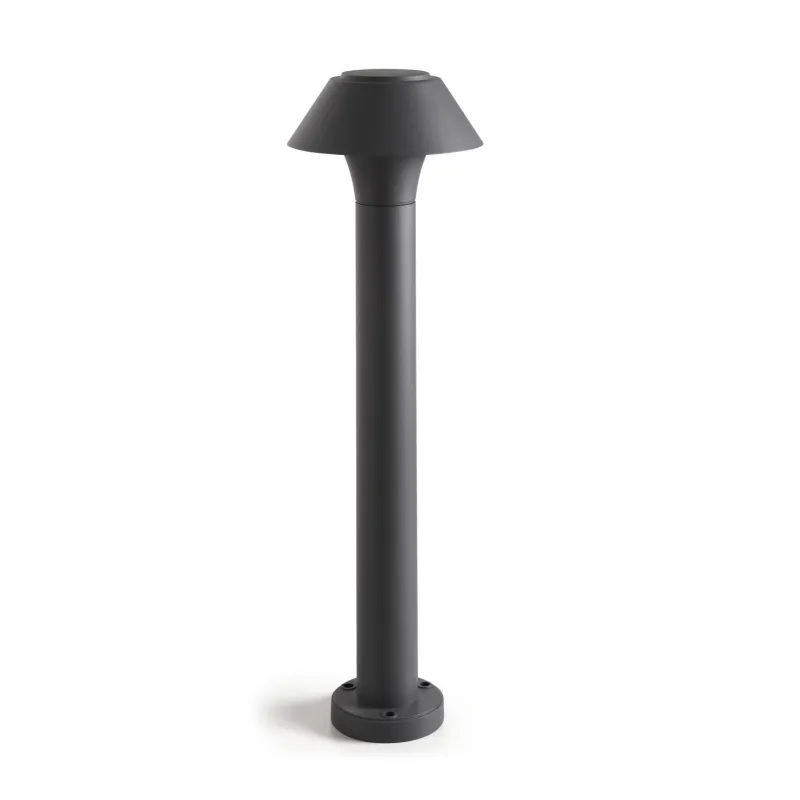Borne extérieur 60cm-ip65 potelet gris 3000k 1680 lumens