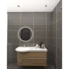 Miroir led salle de bain décoration dressing rond 45cm ip44