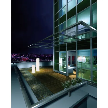 Luminaire CYLINDER IP55 E27 33W 130cm Blanc - Pas cher