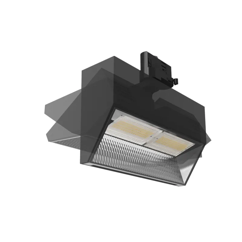 Projecteur sur rail noir FALL 50w-3000k-3500k-4000k