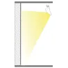 Projecteur sur rail blanc FALL 50w-3000k-3500k-4000k